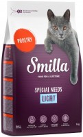 Photos - Cat Food Smilla Adult Light Poultry  1 kg