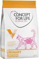 Photos - Cat Food Concept for Life Veterinary Diet Urinary Chicken  350 g