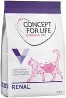 Photos - Cat Food Concept for Life Veterinary Diet Renal  350 g