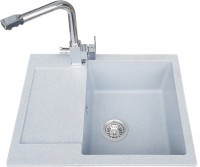 Photos - Kitchen Sink Luxor Maienblute 62x50 Mercury 620x500
