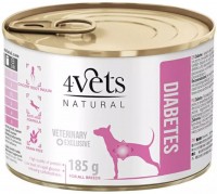 Photos - Dog Food 4Vets Natural Diabetes Canned 185 g 1