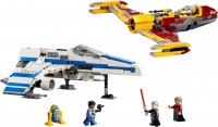 Construction Toy Lego New Republic E-Wing vs. Shin Hatis Starfighter 75364 