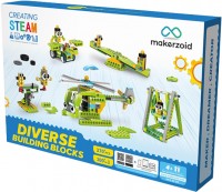 Photos - Construction Toy Makerzoid Diverse Building Blocks MKZ-BK-DB 