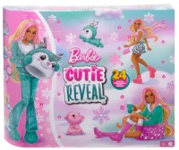 Photos - Doll Barbie Cutie Reveal Advent Calendar HJX76 