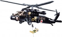 Photos - Construction Toy Sluban US Medical Army Helicopter M38-B1012 