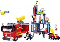 Photos - Construction Toy Sluban Fire Fighting Training Center M38-B0967 