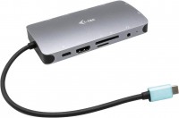 Photos - Card Reader / USB Hub i-Tec USB-C Travel Nano Dock HDMI/VGA with LAN + Power Delivery 100 W 