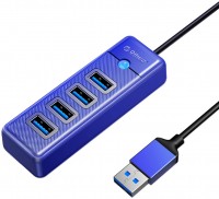 Card Reader / USB Hub Orico PW4U-U3-015-BL-EP 