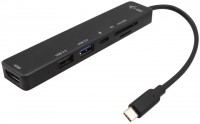 Photos - Card Reader / USB Hub i-Tec USB-C Travel Easy Dock 4K HDMI + Power Delivery 60 W 