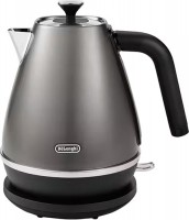 Photos - Electric Kettle De'Longhi Distinta Moments KBIN 2001.TB silver