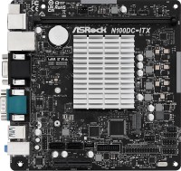 Photos - Motherboard ASRock N100DC-ITX 