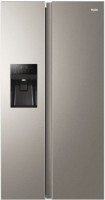 Photos - Fridge Haier HSR-3918FIMP silver