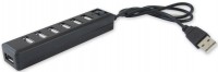 Card Reader / USB Hub Comprehensive 7 Port USB Hub 