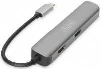 Photos - Card Reader / USB Hub Digitus DA-70891 