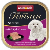 Photos - Dog Food Animonda Vom Feinsten Senior Poultry/Lamb 150 g 1