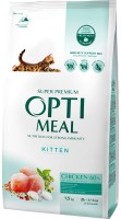 Photos - Cat Food Optimeal Kitten Chicken  1.5 kg