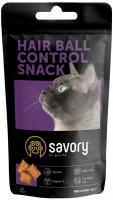 Photos - Cat Food Savory Snacks Pillows Hairball Control 60 g 