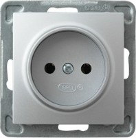 Photos - Socket Ospel Impresja GP-1Y/m/18 silver