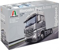 Photos - Model Building Kit ITALERI Mercedes Benz Actros MP4 Gigaspace (1:24) 