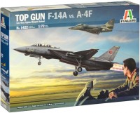 Photos - Model Building Kit ITALERI Top Gun F-14A vs A-4F (1:72) 