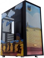 Photos - Computer Case Vinga Pillar Black Freedom Soldiers multicoloured