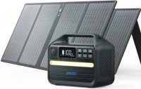 Photos - Portable Power Station ANKER 555 PowerHouse + 2 Solar Panel (100W) 