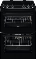 Photos - Cooker Zanussi ZCV66050BA black