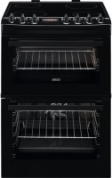 Photos - Cooker Zanussi ZCV69360BA black