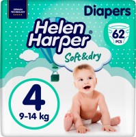Photos - Nappies Helen Harper Soft and Dry New 4 / 62 pcs 