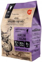 Photos - Cat Food Wiejska Zagroda Adult Cat Chicken with Duck  400 g