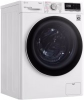 Photos - Washing Machine LG AI DD F4WV5012S0W white