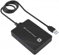 Photos - Card Reader / USB Hub Conceptronic HUBBIES11BP 