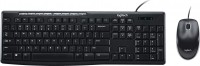 Photos - Keyboard Logitech MK200 Media Corded Keyboard and Mouse Combo 