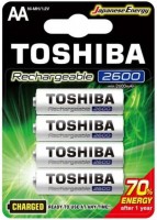 Photos - Battery Toshiba  4xAA 2600 mAh