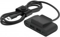 Photos - Card Reader / USB Hub Belkin BoostCharge 4-Port USB Power Extender 