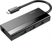 Photos - Card Reader / USB Hub VAVA USB C 4-in-1 USB Hub Adapter 