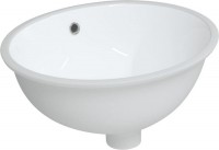 Photos - Bathroom Sink VidaXL Bathroom Sink Oval 153718 430 mm
