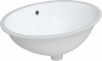 Photos - Bathroom Sink VidaXL Bathroom Sink Oval 153721 560 mm