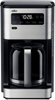 Coffee Maker Braun PureFlavor KF 5650 BK stainless steel