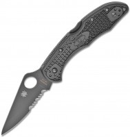 Knife / Multitool Spyderco Delica 4 PS Black Blade 