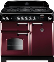 Photos - Cooker Rangemaster CLA100DFFCY/C burgundy