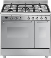 Photos - Cooker Smeg CC92MX9 stainless steel