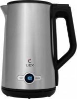 Photos - Electric Kettle Lex LX 30022-1 2200 W 1.7 L  stainless steel