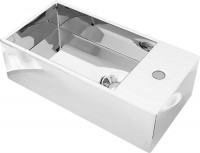 Photos - Bathroom Sink VidaXL Wash Basin with Overflow Ceramic 143491 490 mm