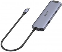 Photos - Card Reader / USB Hub Unitek 6-in-1 Multiport USB-C HUB 