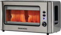 Photos - Toaster Daewoo Glass SDA1060GE 