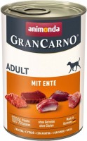 Photos - Dog Food Animonda GranCarno Original Adult Duck 