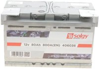 Photos - Car Battery Solgy EFB Start-Stop (6CT-75RL)