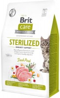 Photos - Cat Food Brit Care Sterilized Immunity Support  400 g