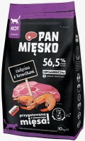 Photos - Cat Food PAN MIESKO Adult Veal with Shrimps  10 kg